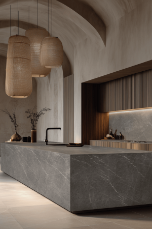 NG Stone Pietra Gri | Porselen Mutfak Tezgahı