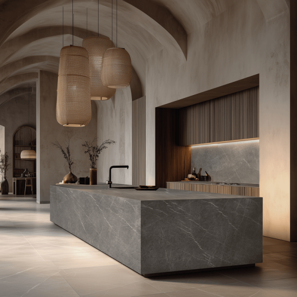 NG Stone Pietra Gri | Porselen Mutfak Tezgahı
