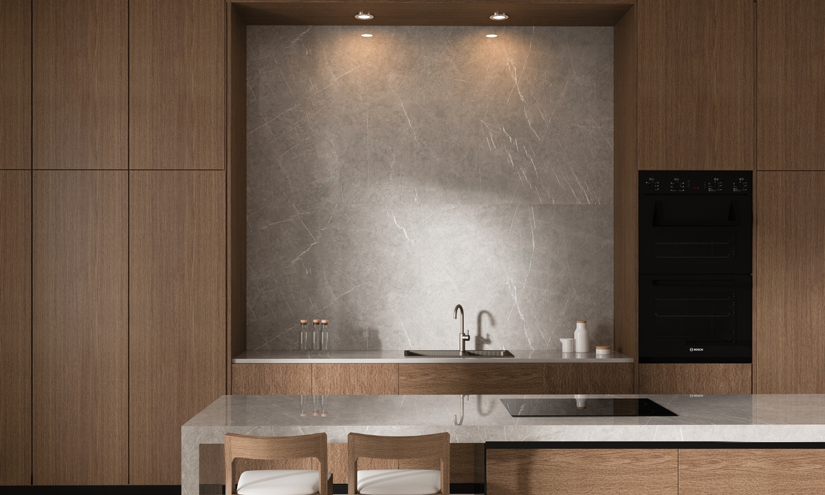 NG Stone Pietra Gri | Porselen Mutfak Tezgahı