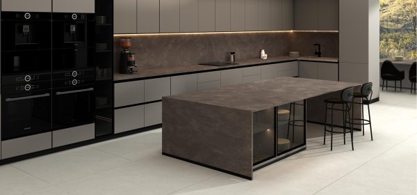 NG Stone Pulpis Chocolate | Porselen Mutfak Tezgahı