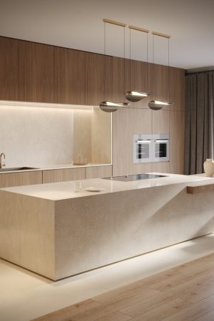 NG Stone Vista Bone | Porselen Mutfak Tezgahı