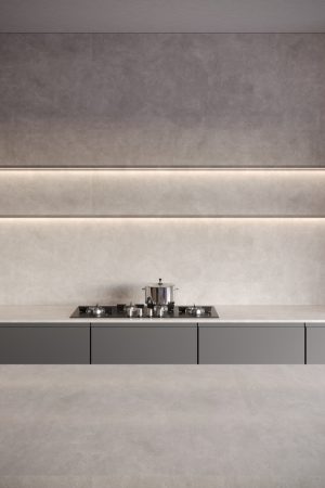 NG Stone Vista Gri | Porselen Mutfak Tezgahı