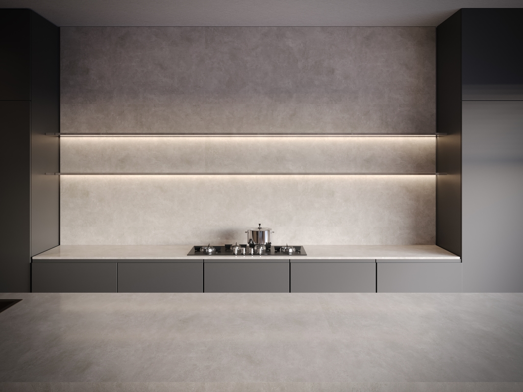 NG Stone Vista Gri | Porselen Mutfak Tezgahı