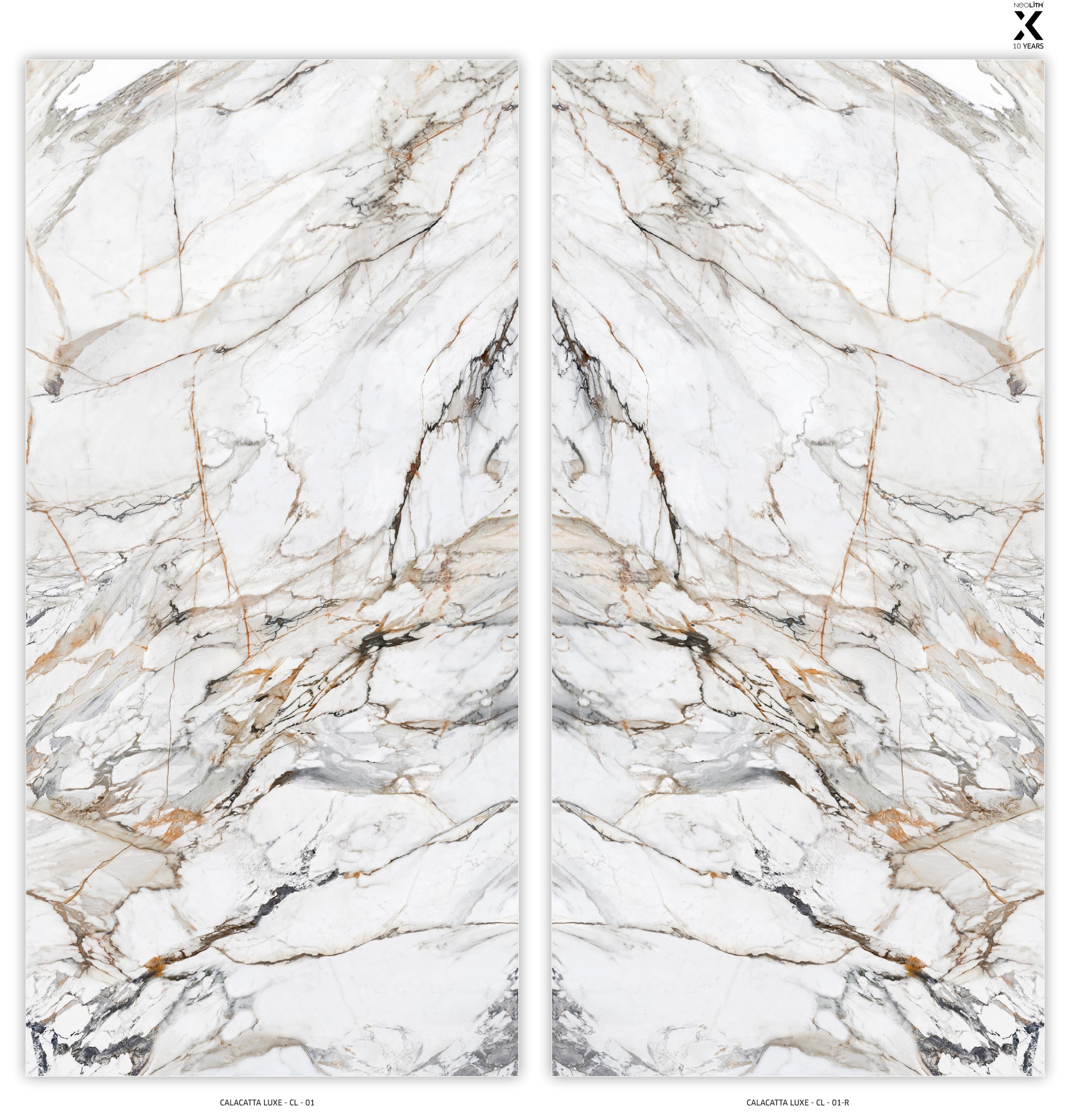 Neolith Calacatta Luxe | Porselen Mutfak Tezgahı