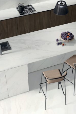 Statuario Imperiale Light | Lapidura İtalyan Porselen - Görsel 3