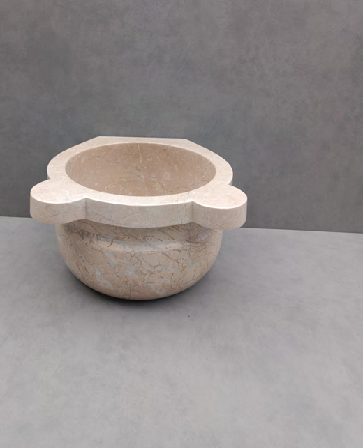 Yomra Bej | Doğal Mermer Hamam Kurnası