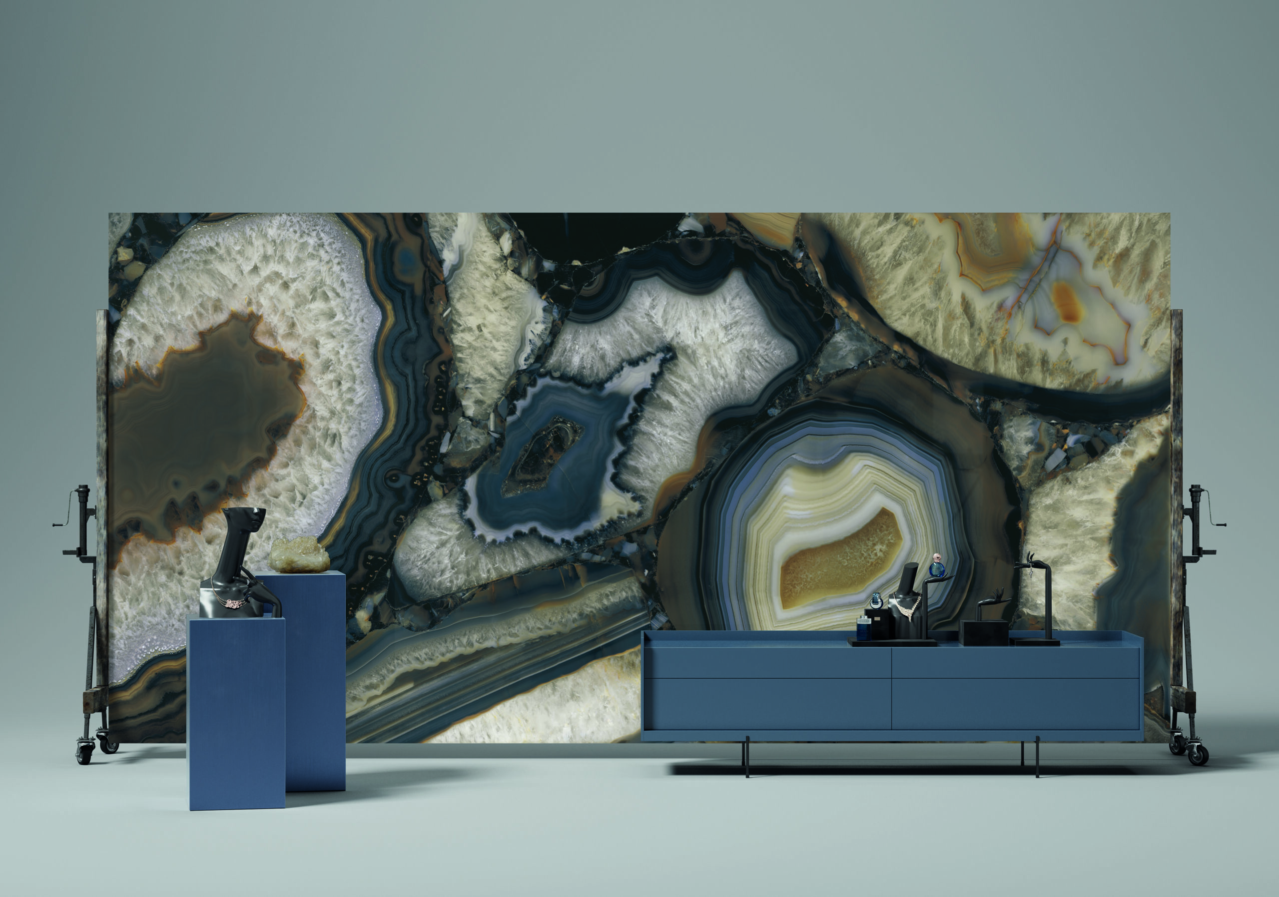 Agate Black | Level Porselen Tezgah