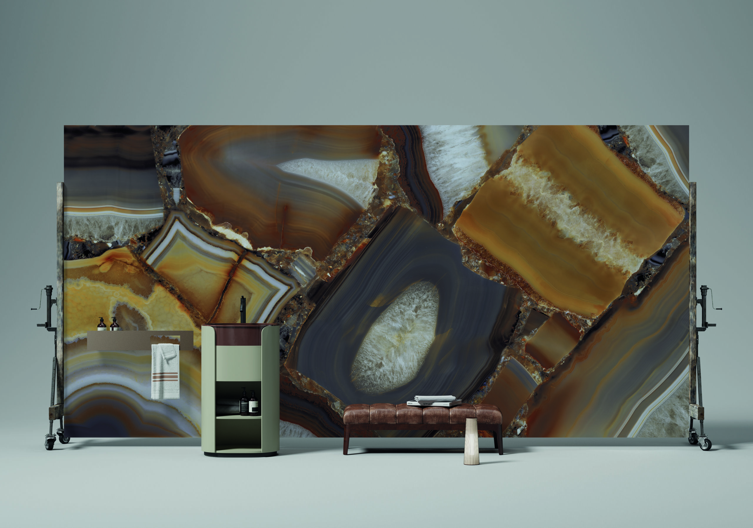 Agate Brown | Level Porselen Tezgah