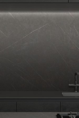 Ascale Allure Black 12mm Porselen Tezgah