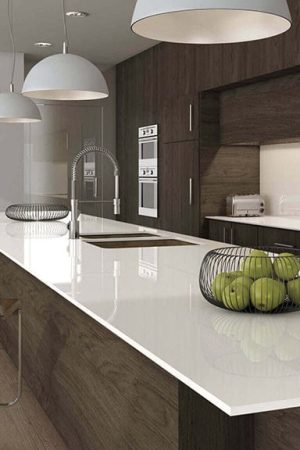 Ascale Alpi White 12mm Porselen Tezgah