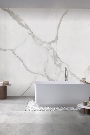 Ascale Alto Statuario 12mm Porselen Tezgah