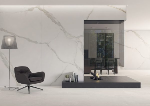 Ascale Alto Statuario 12mm Porselen Tezgah