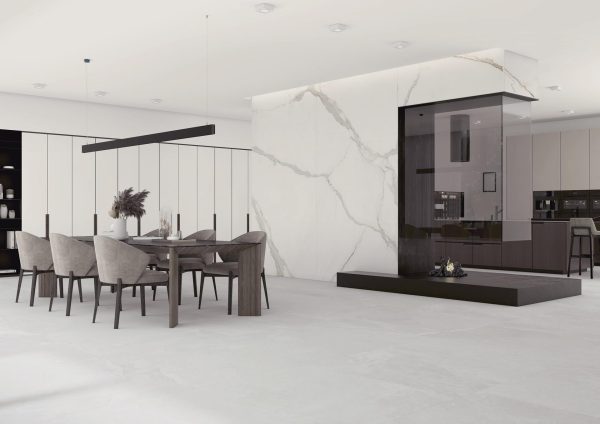 Ascale Alto Statuario 12mm Porselen Tezgah