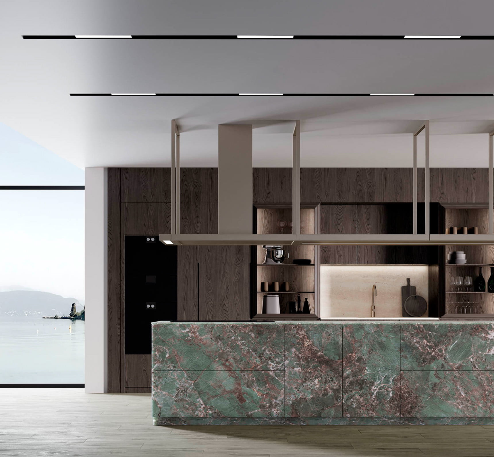 Ascale Amazonite Seagreen 12mm Porselen Tezgah