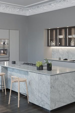 Ascale Bahía Silver 12mm Porselen Tezgah