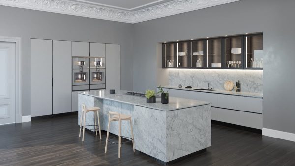 Ascale Bahía Silver 12mm Porselen Tezgah