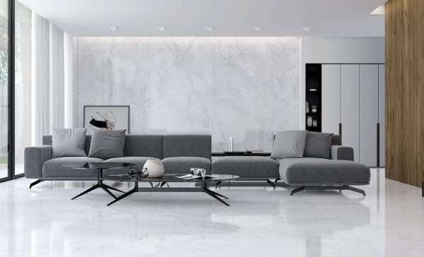 Ascale Bahía Silver 12mm Porselen Tezgah