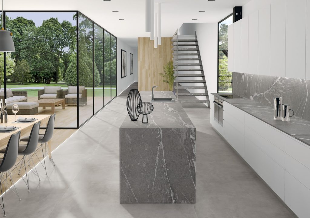 Ascale Cardoso Gray 12mm Porselen Tezgah