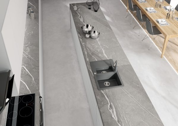 Ascale Cardoso Gray 12mm Porselen Tezgah