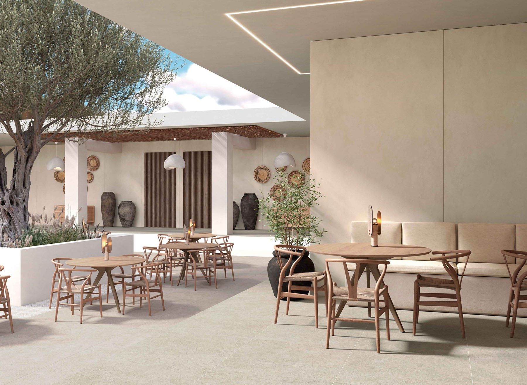 Ascale Cosmopolita Ivory 12mm Porselen Tezgah