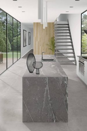 Ascale Cosmopolita Silver 12mm Porselen Tezgah