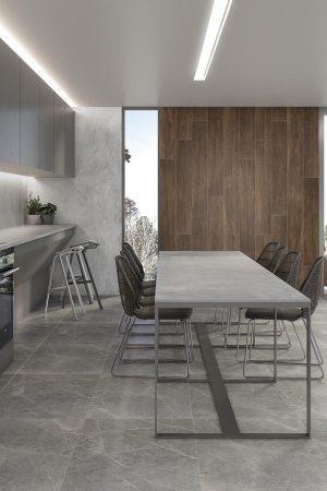 Ascale Cosmopolita Silver 12mm Porselen Tezgah