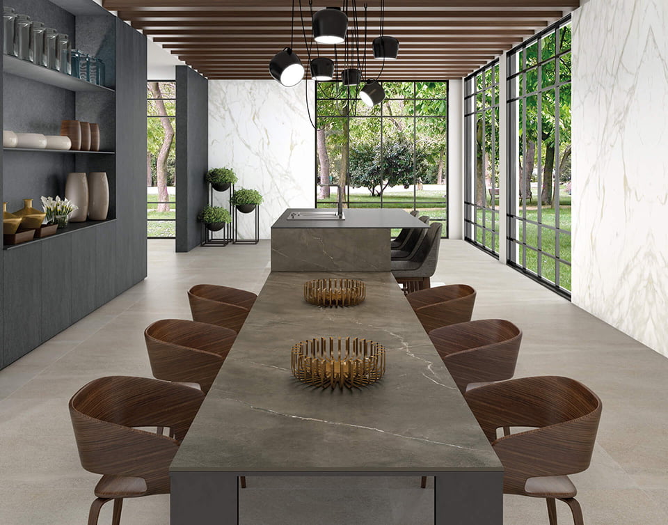 Ascale Crotone Pulpis 12mm Porselen Tezgah