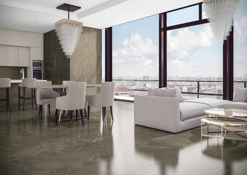 Ascale Crotone Pulpis 12mm Porselen Tezgah