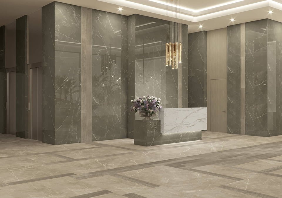 Ascale Crotone Pulpis 12mm Porselen Tezgah