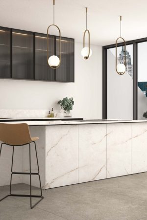 Ascale Crystal White 12mm Porselen Tezgah