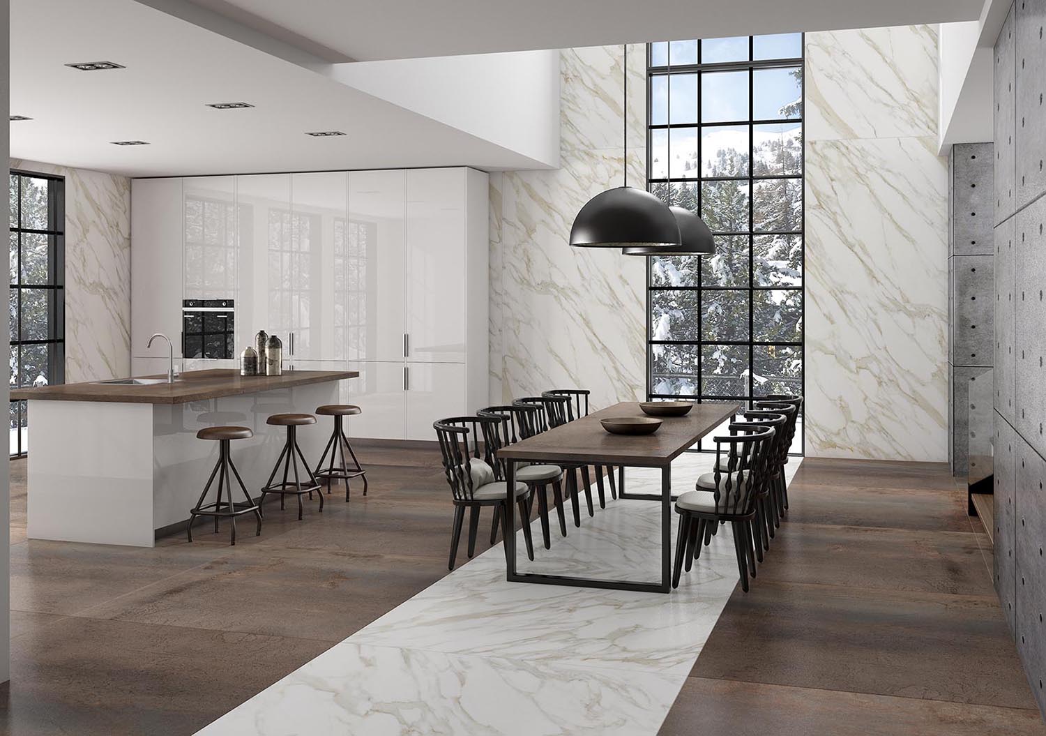 Ascale Ducal Gold 12mm Porselen Tezgah