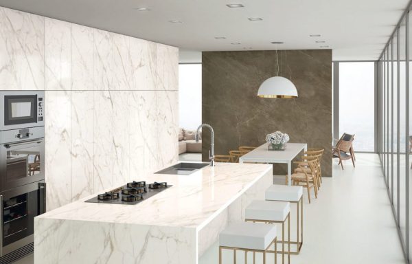 Ascale Ducal Gold 12mm Porselen Tezgah