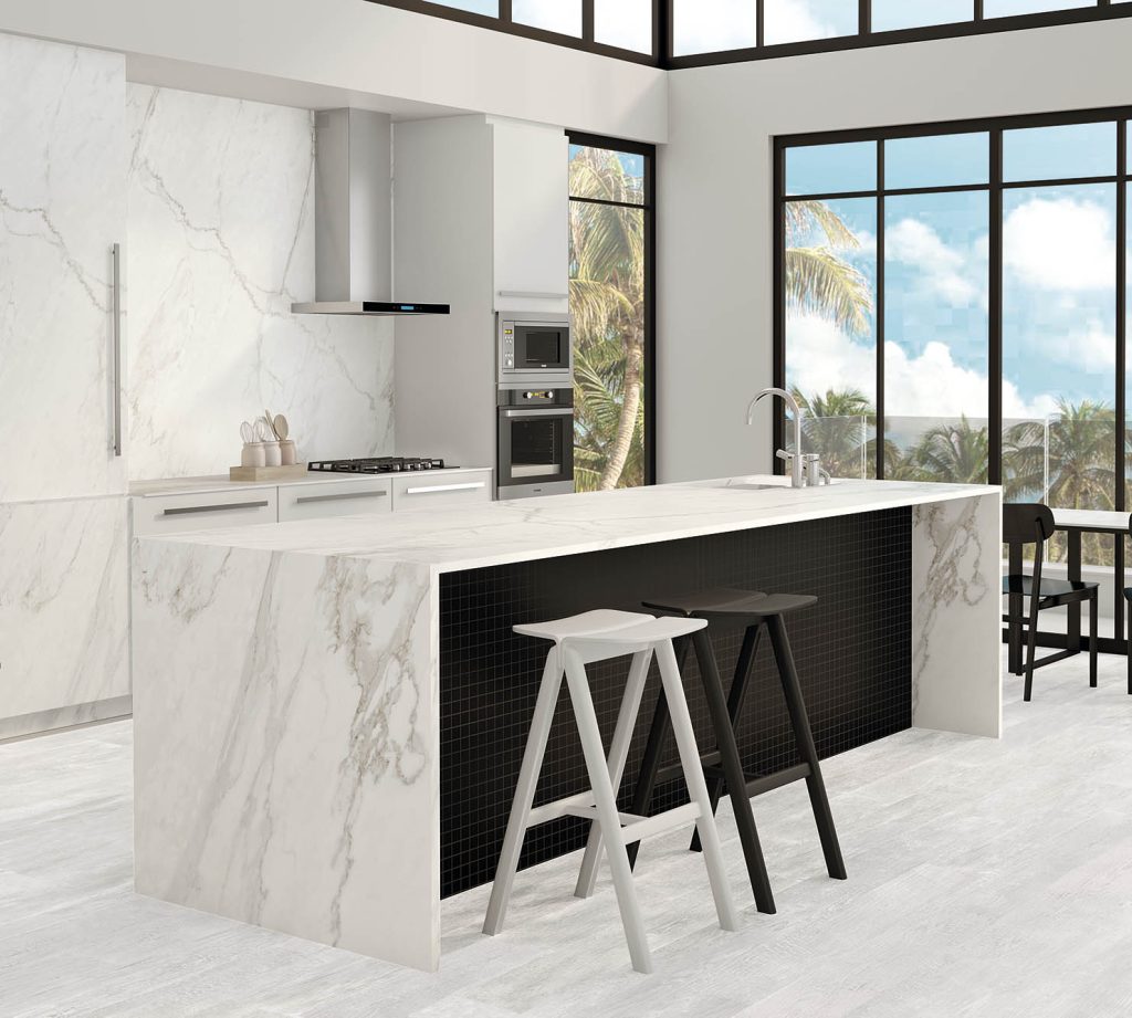 Ascale Grassi White 12mm Porselen Tezgah