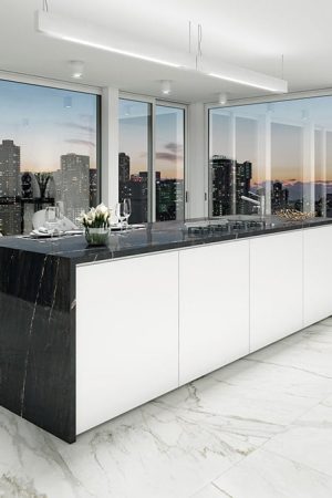 Ascale Grassi White 12mm Porselen Tezgah