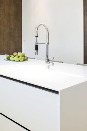 Ascale Infinity White 12mm Porselen Tezgah