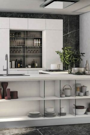 Ascale Infinity White 12mm Porselen Tezgah