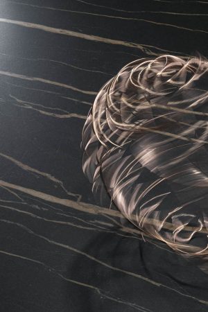 Ascale Laurent Black 12mm Porselen Tezgah