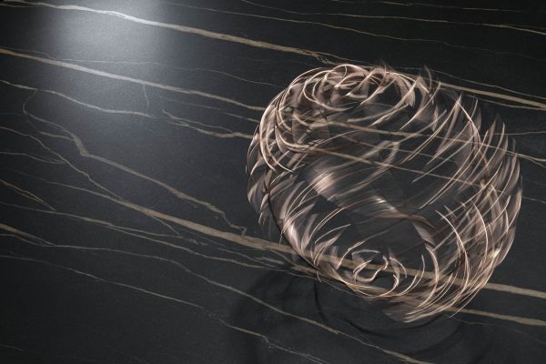 Ascale Laurent Black 12mm Porselen Tezgah