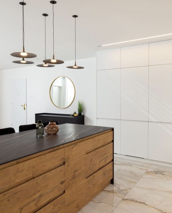 Ascale Laurent Black 12mm Porselen Tezgah