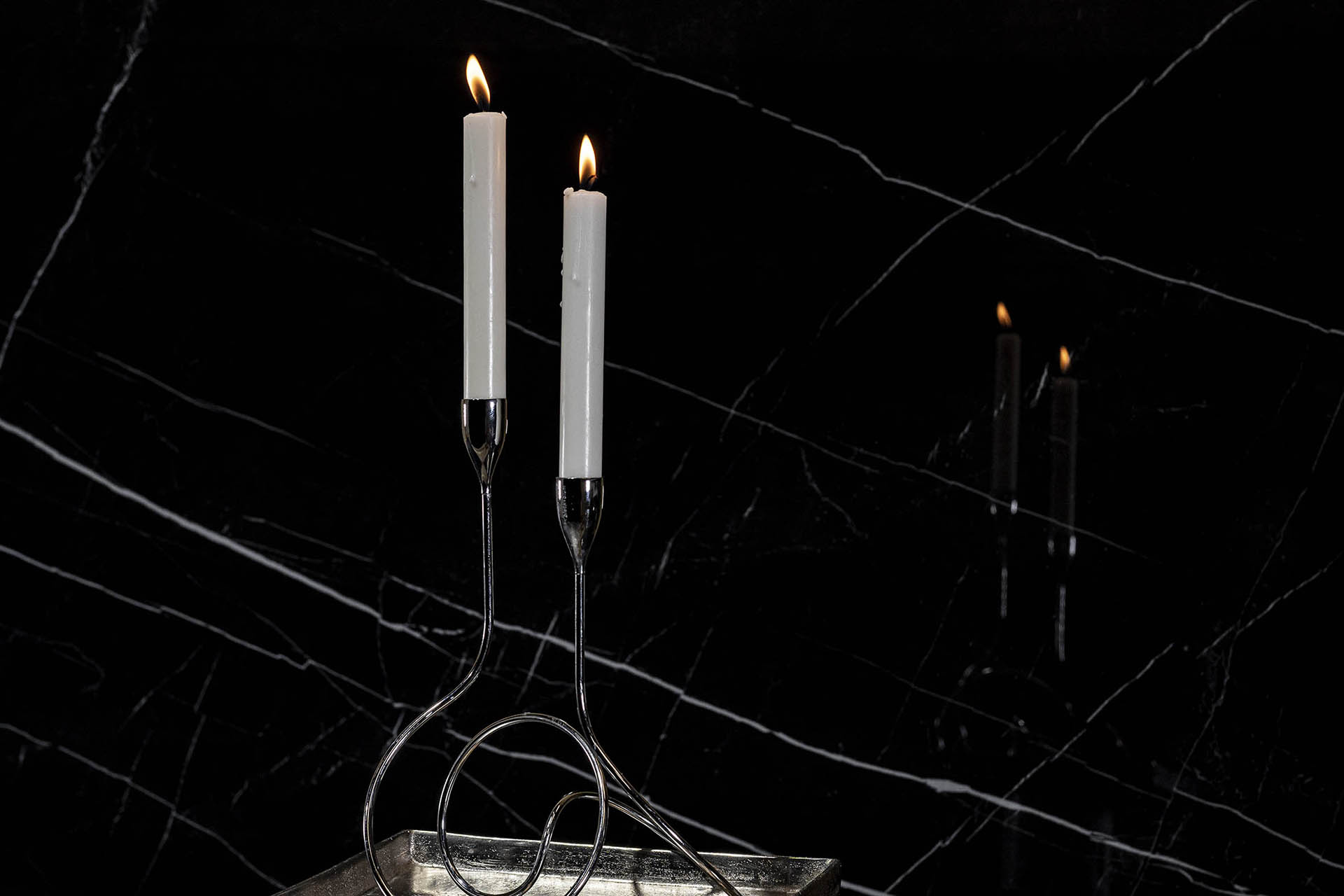 Ascale Marquina Black 12mm Porselen Tezgah