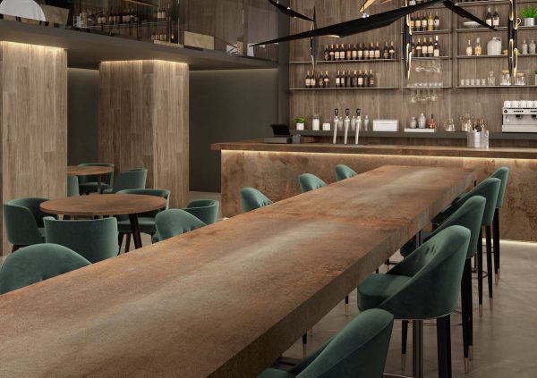 Ascale Moma Rusteel 12mm Porselen Tezgah