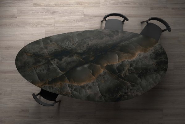 Ascale Onice Black 12mm Porselen Tezgah