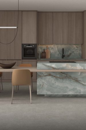 Ascale Onice Seagreen 12mm Porselen Tezgah