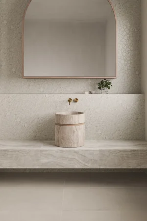 Ascale Taj Mahal Almond 12mm Porselen Tezgah