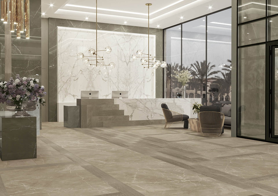 Ascale Vagli Gold 12mm Porselen Tezgah