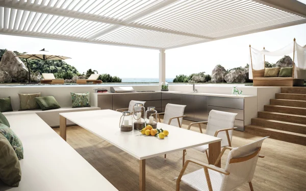 Atlas Plan Absolute White 12mm Porselen Tezgah