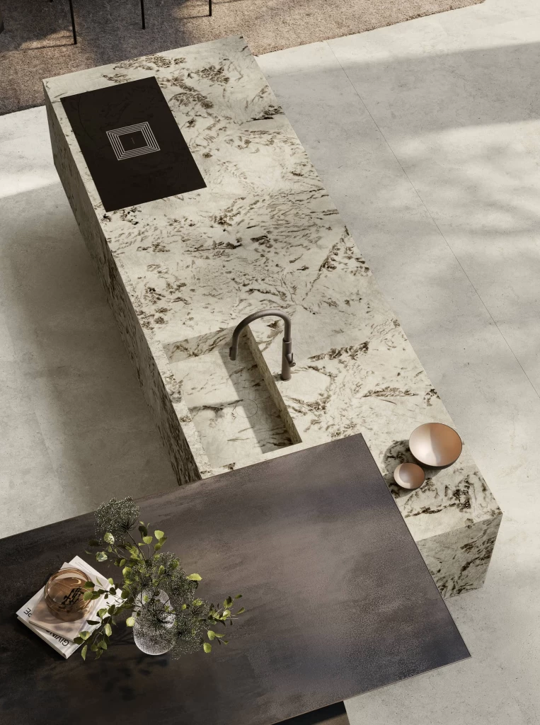 Atlas Plan Alpinus 12mm Porselen Tezgah