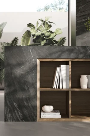 Atlas Plan Black Tempest 12mm Porselen Tezgah