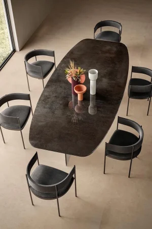 Atlas Plan Blaze Iron 12mm Porselen Tezgah