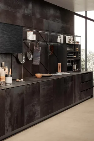 Atlas Plan Blaze Iron 12mm Porselen Tezgah